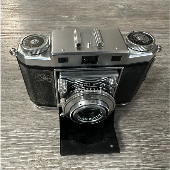 Vintage 1952 Zeiss Ikon Contina II 524/24 German 35mm Film Camera w Rang… - Picture 14 of 14